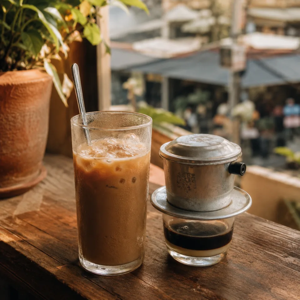 Đầu bếp đang lên món
